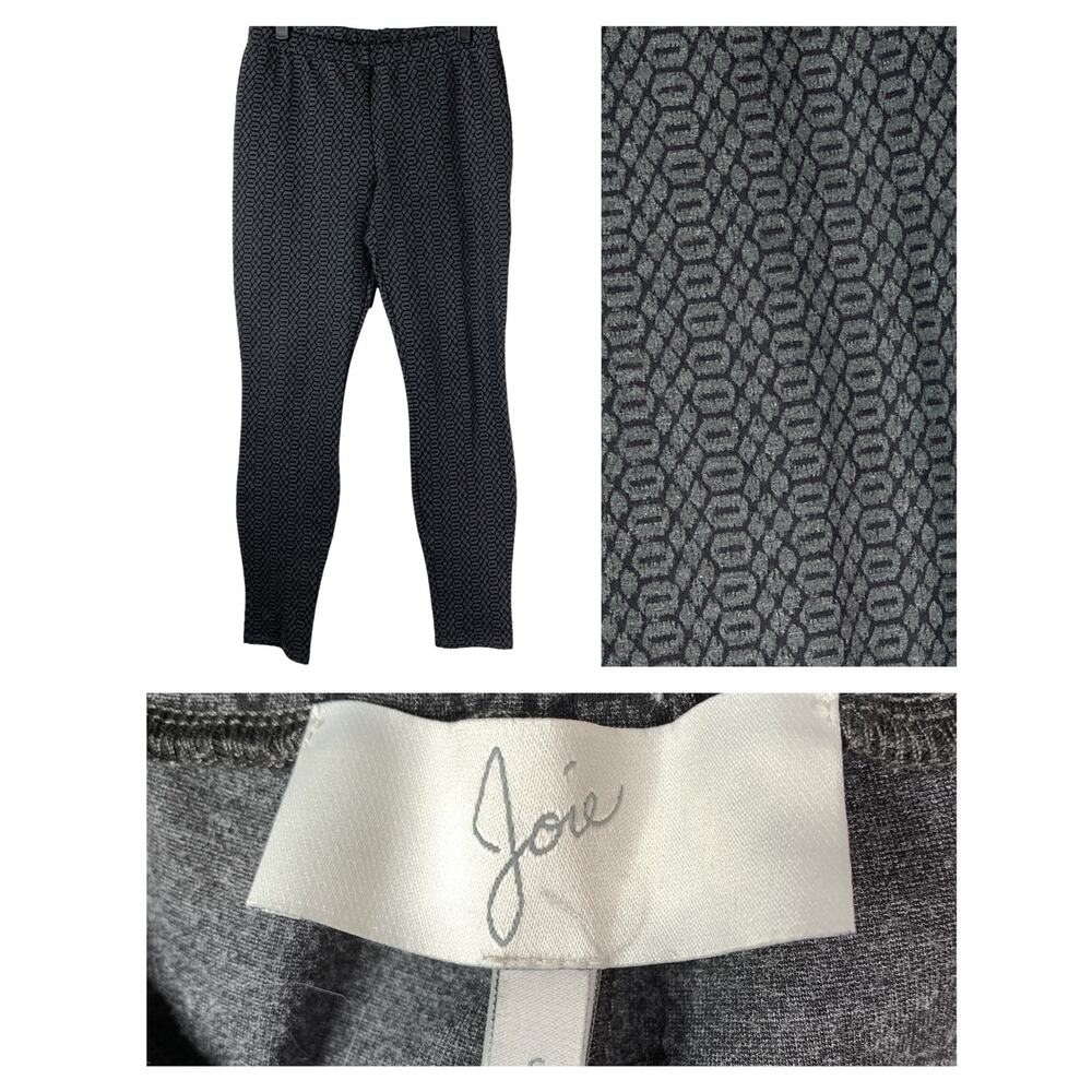 Joie Gray Leggings Size Small Keena Pattern Heather Charcoal Print Pants
